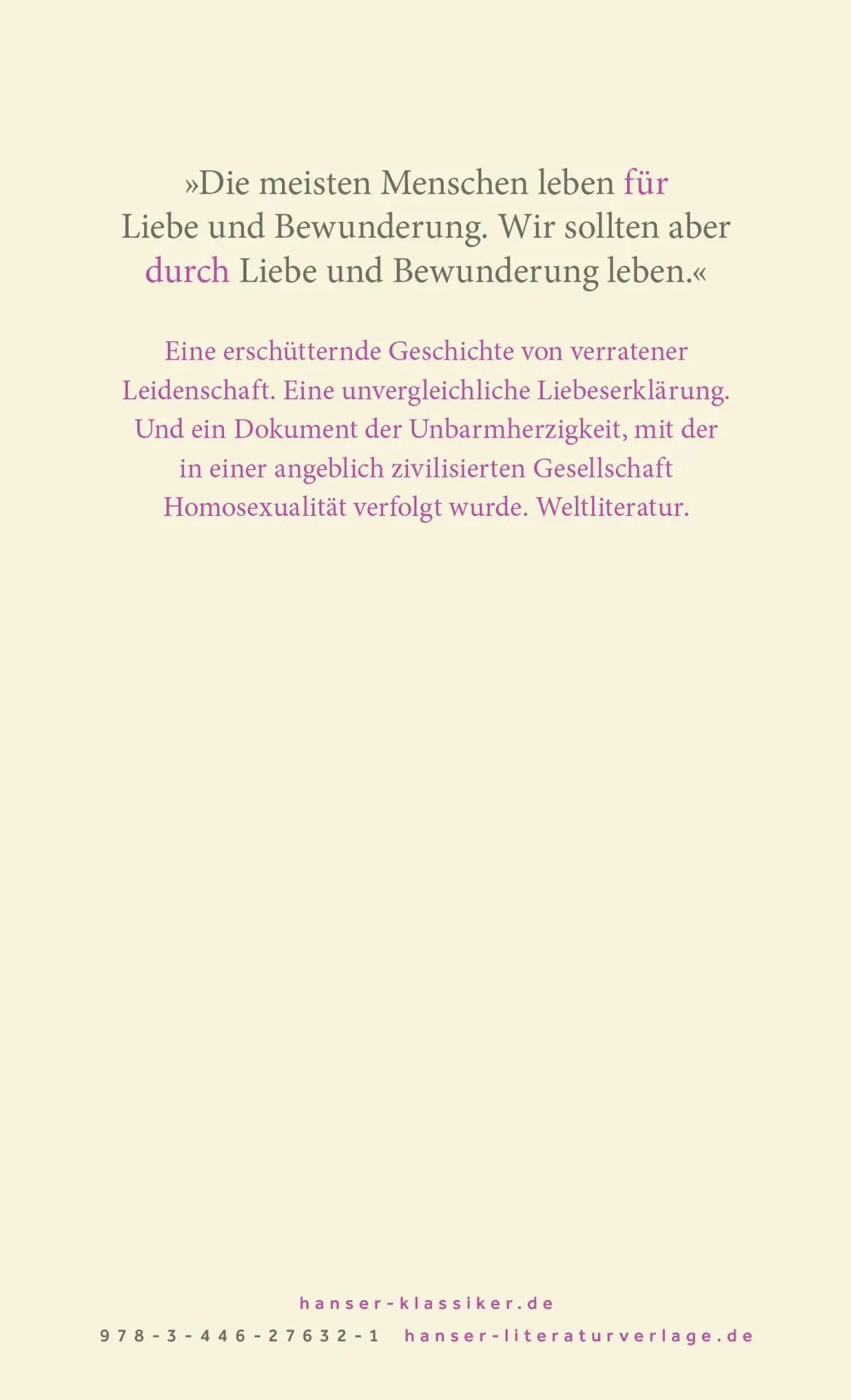 Bild: 9783446276321 | Aus der Tiefe | Oscar Wilde | Buch | 368 S. | Deutsch | 2023