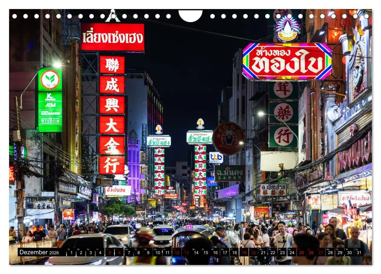 Bild: 9783457306321 | Bangkok - pulsierende Hauptstadt Thailands (Wandkalender 2026 DIN...