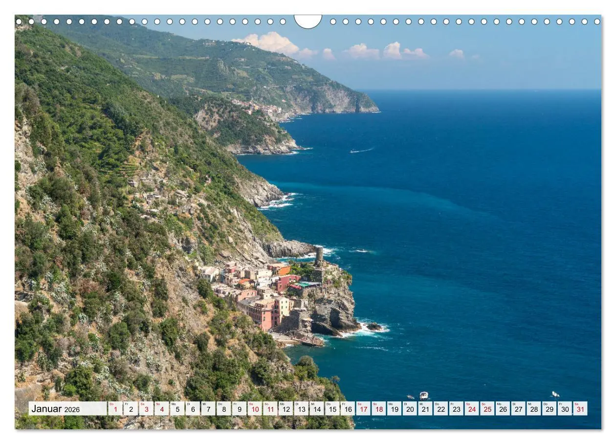 Bild: 9783457476321 | Die Italienische Riviera - Ligurien (Wandkalender 2026 DIN A3...