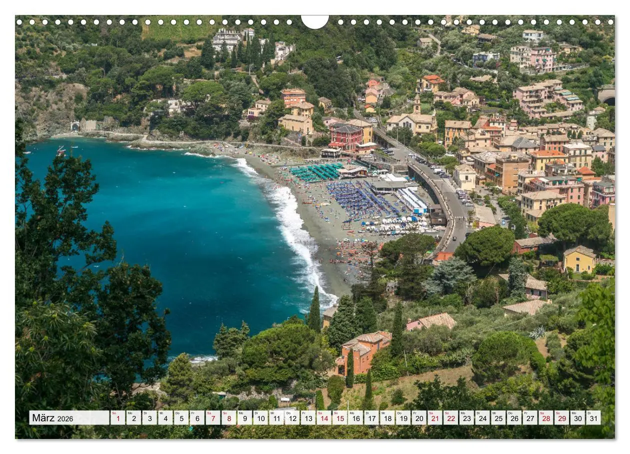 Bild: 9783457476321 | Die Italienische Riviera - Ligurien (Wandkalender 2026 DIN A3...