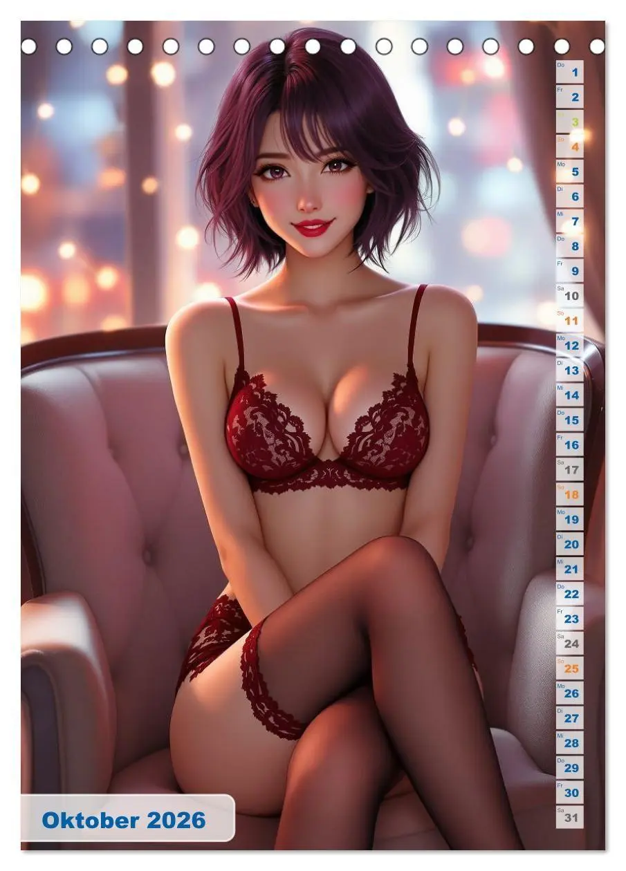 Bild: 9783516706321 | Virtuelle Verführung (Tischkalender 2026 DIN A5 hoch), CALVENDO...