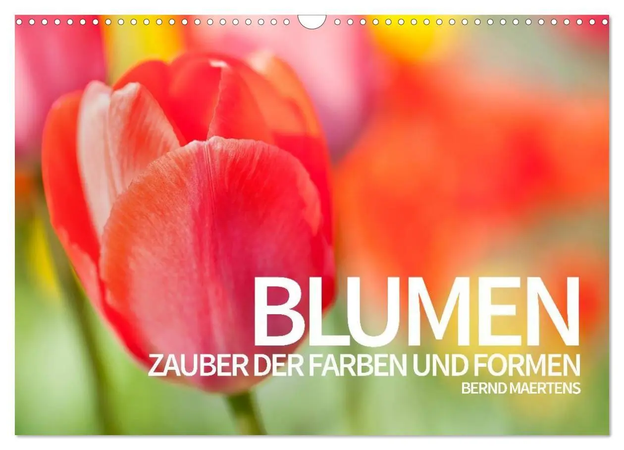 Cover: 9783594096321 | BLUMEN Zauber der Farben und Formen (Wandkalender 2027 DIN A3...