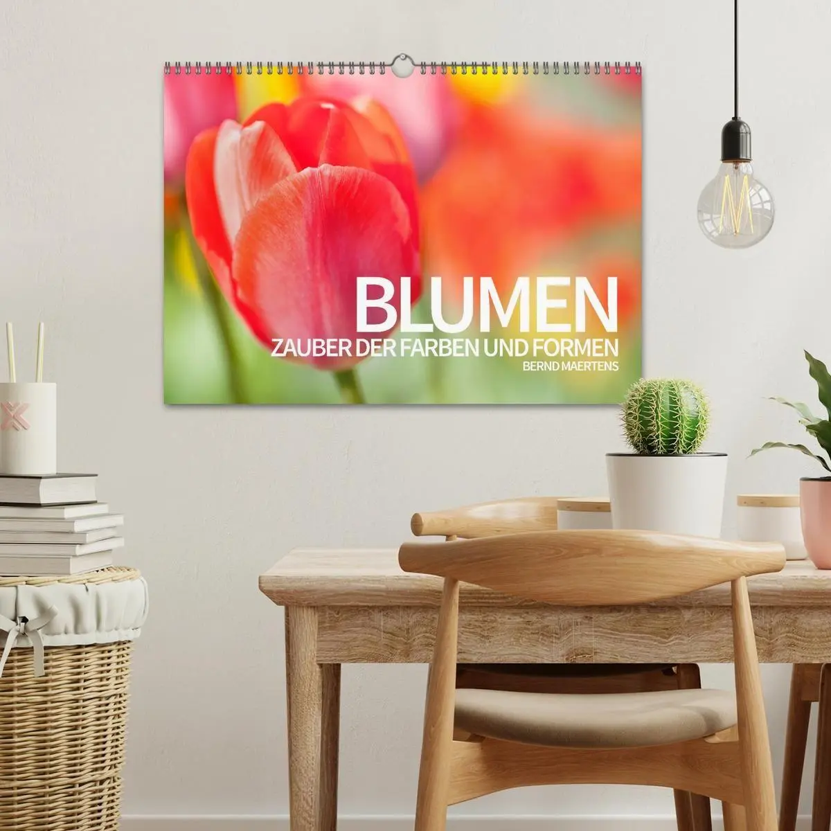 Bild: 9783594096321 | BLUMEN Zauber der Farben und Formen (Wandkalender 2027 DIN A3...
