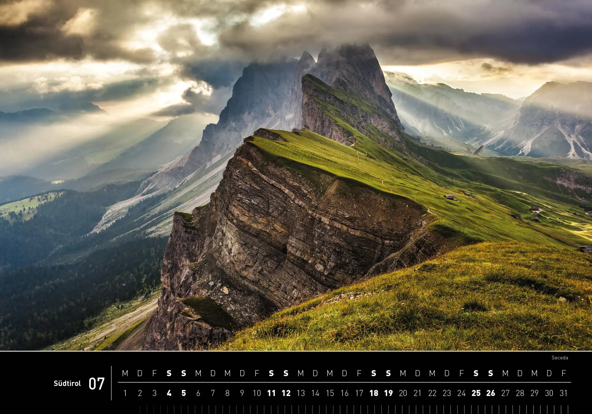 Bild: 9783968556321 | Südtirol Premiumkalender 2026 | Judith Niederwanger | Kalender | 14 S.