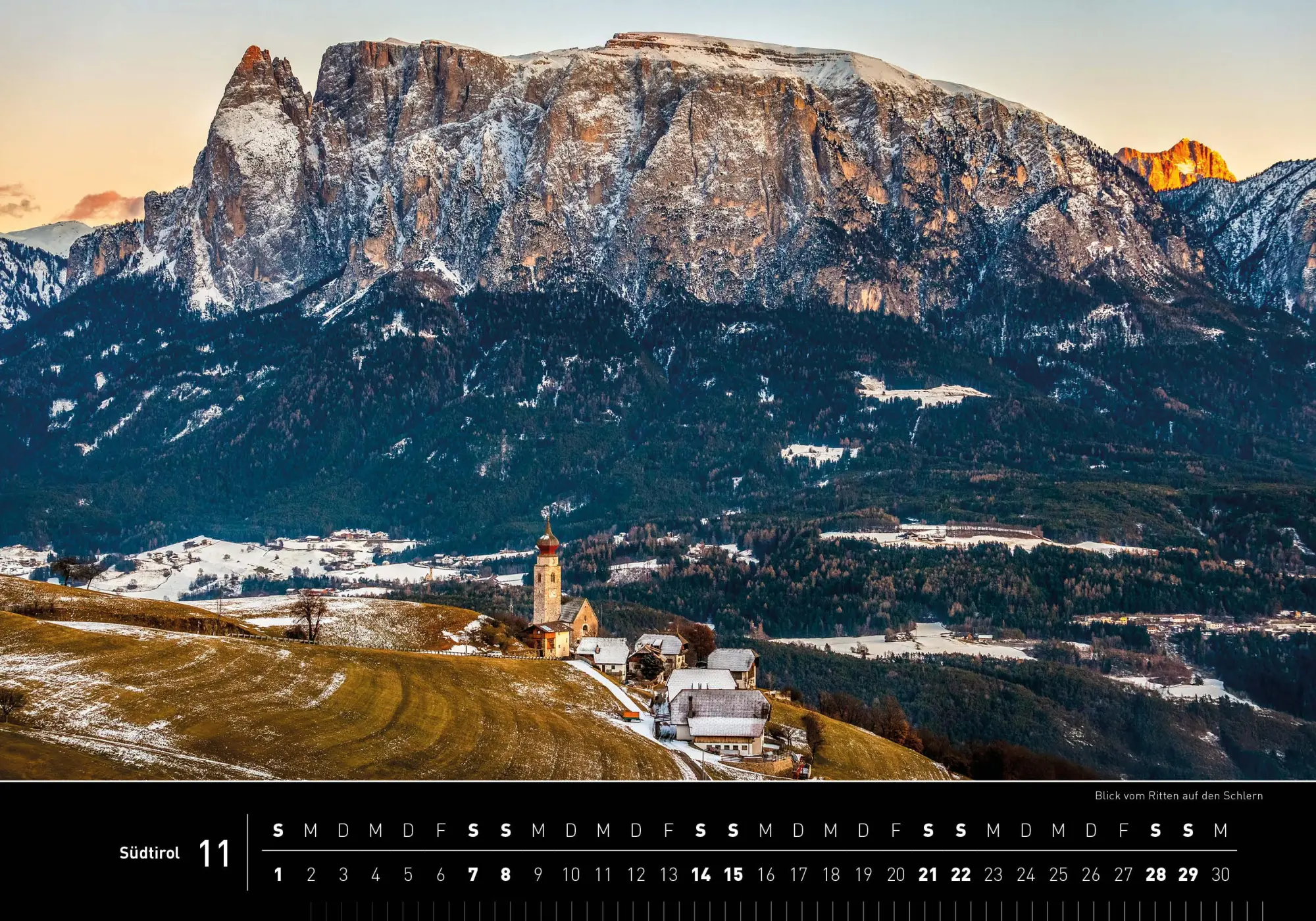 Bild: 9783968556321 | Südtirol Premiumkalender 2026 | Judith Niederwanger | Kalender | 14 S.