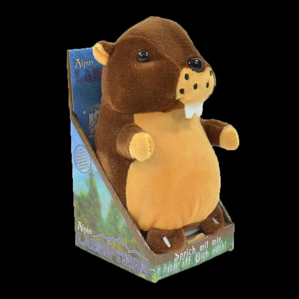 Bild: 4018587756421 | Laber Murmeltier, sprechendes Kuscheltier | Sichtkarton | LT421 | 2025