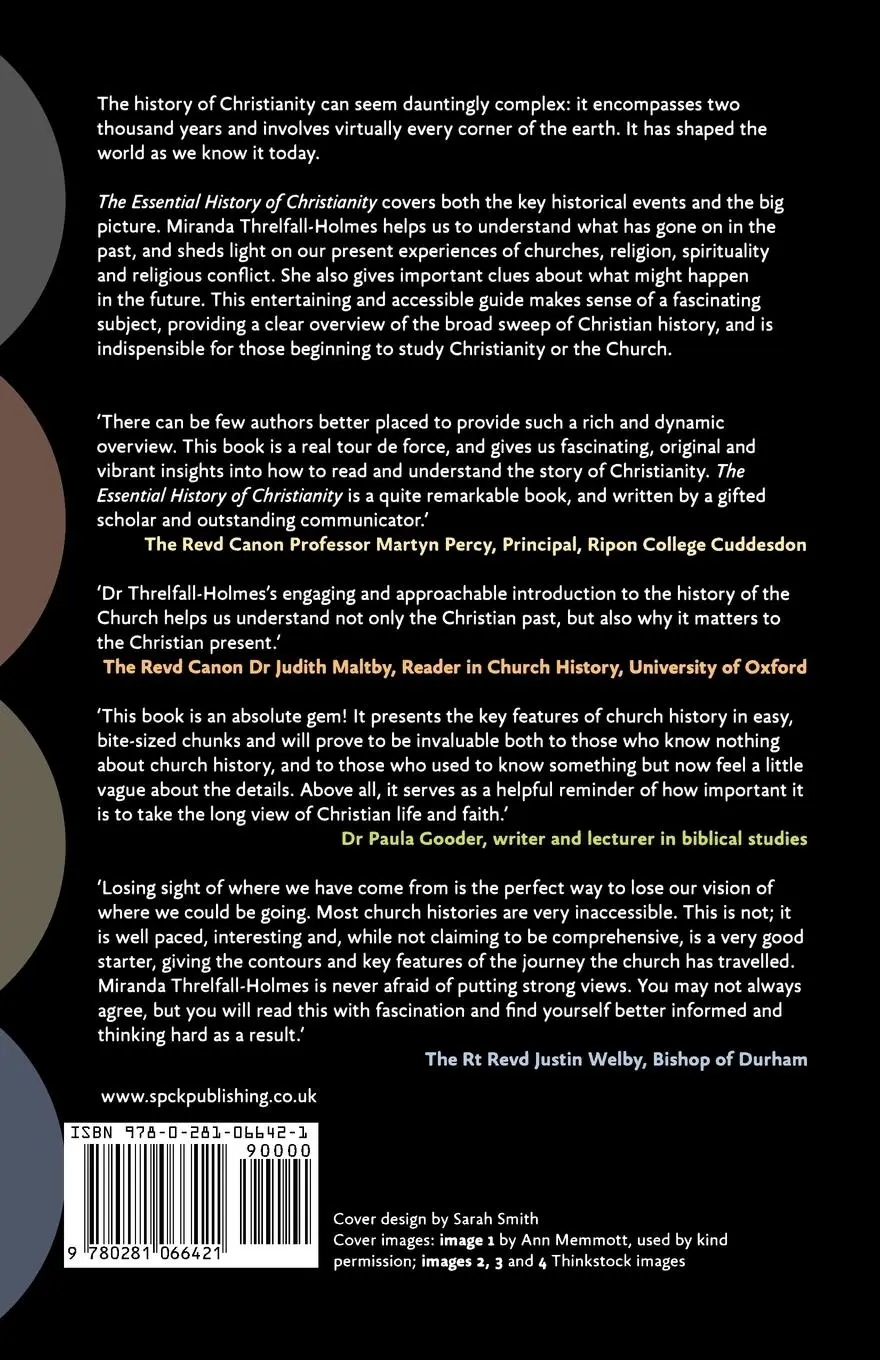 Rückseite: 9780281066421 | The Essential History of Christianity | Miranda Threlfall-Holmes