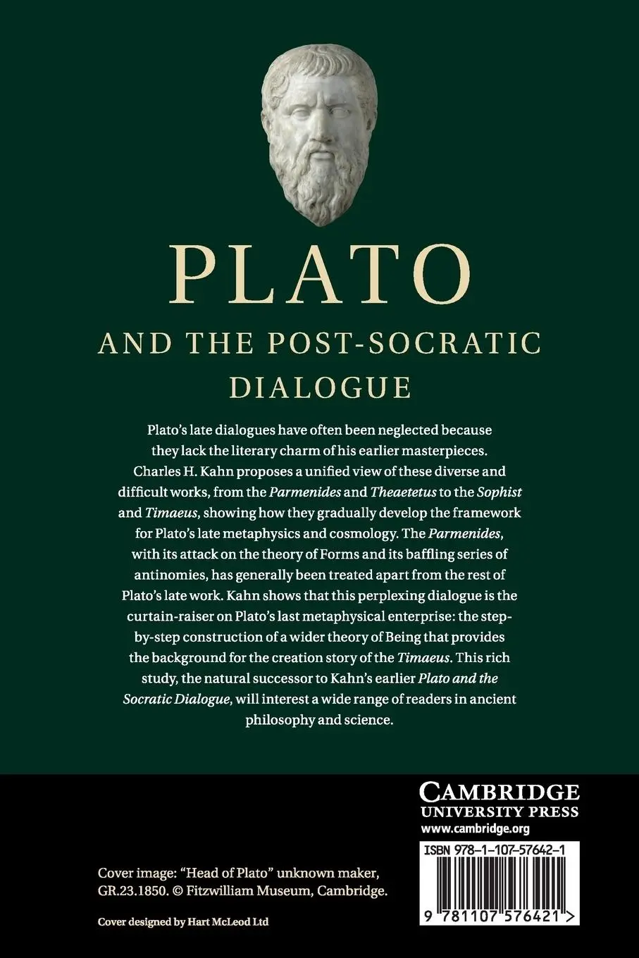 Rückseite: 9781107576421 | Plato and the Post-Socratic Dialogue | Charles H. Kahn | Taschenbuch