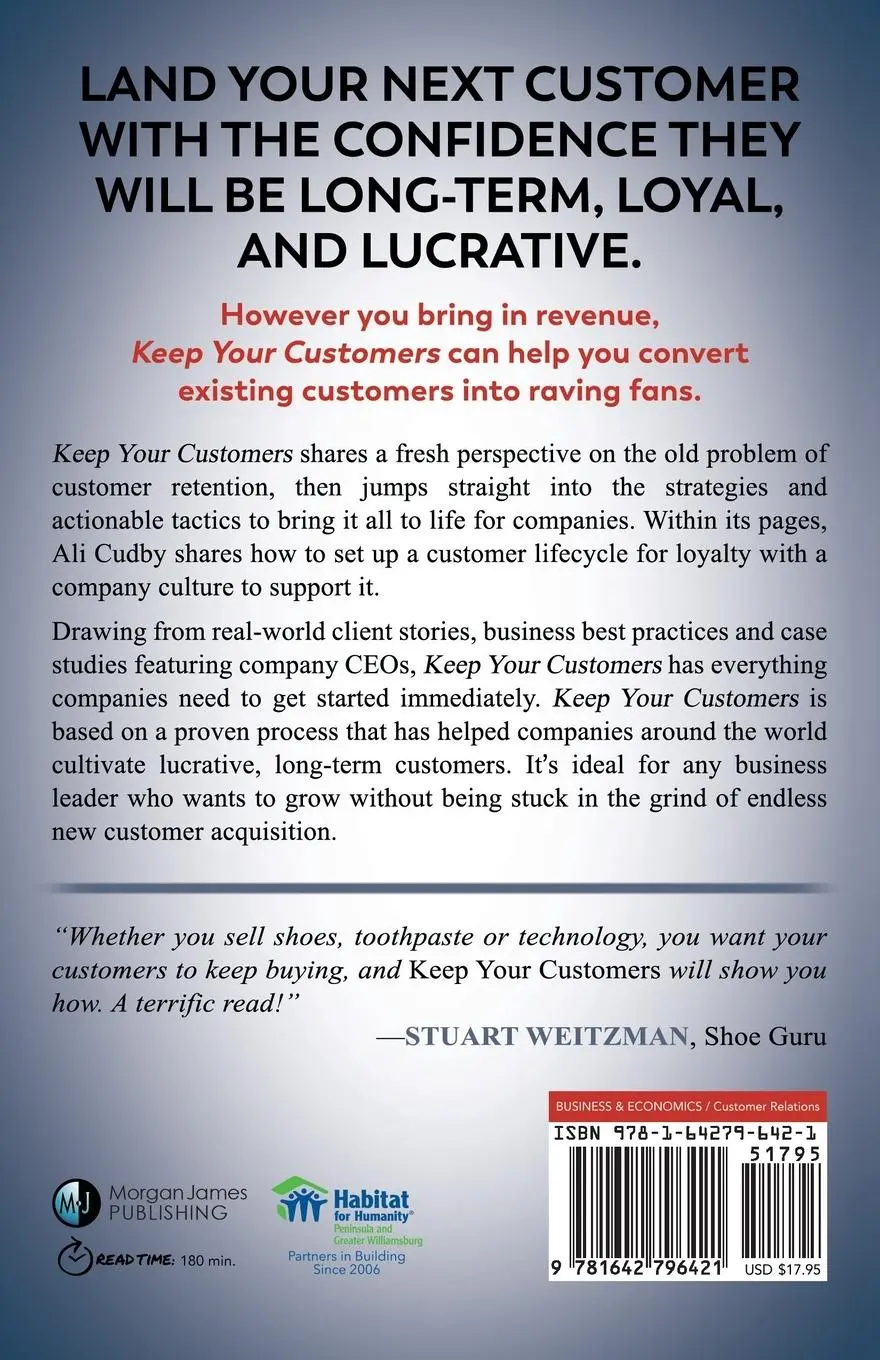 Rückseite: 9781642796421 | Keep Your Customers | Ali Cudby | Taschenbuch | Paperback | Englisch