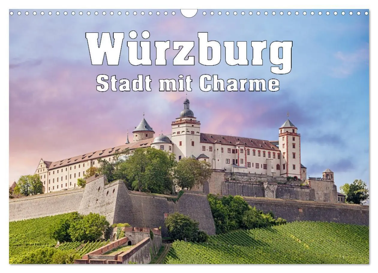 Cover: 9783435206421 | Würzburg - Stadt mit Charme (Wandkalender 2025 DIN A3 quer),...