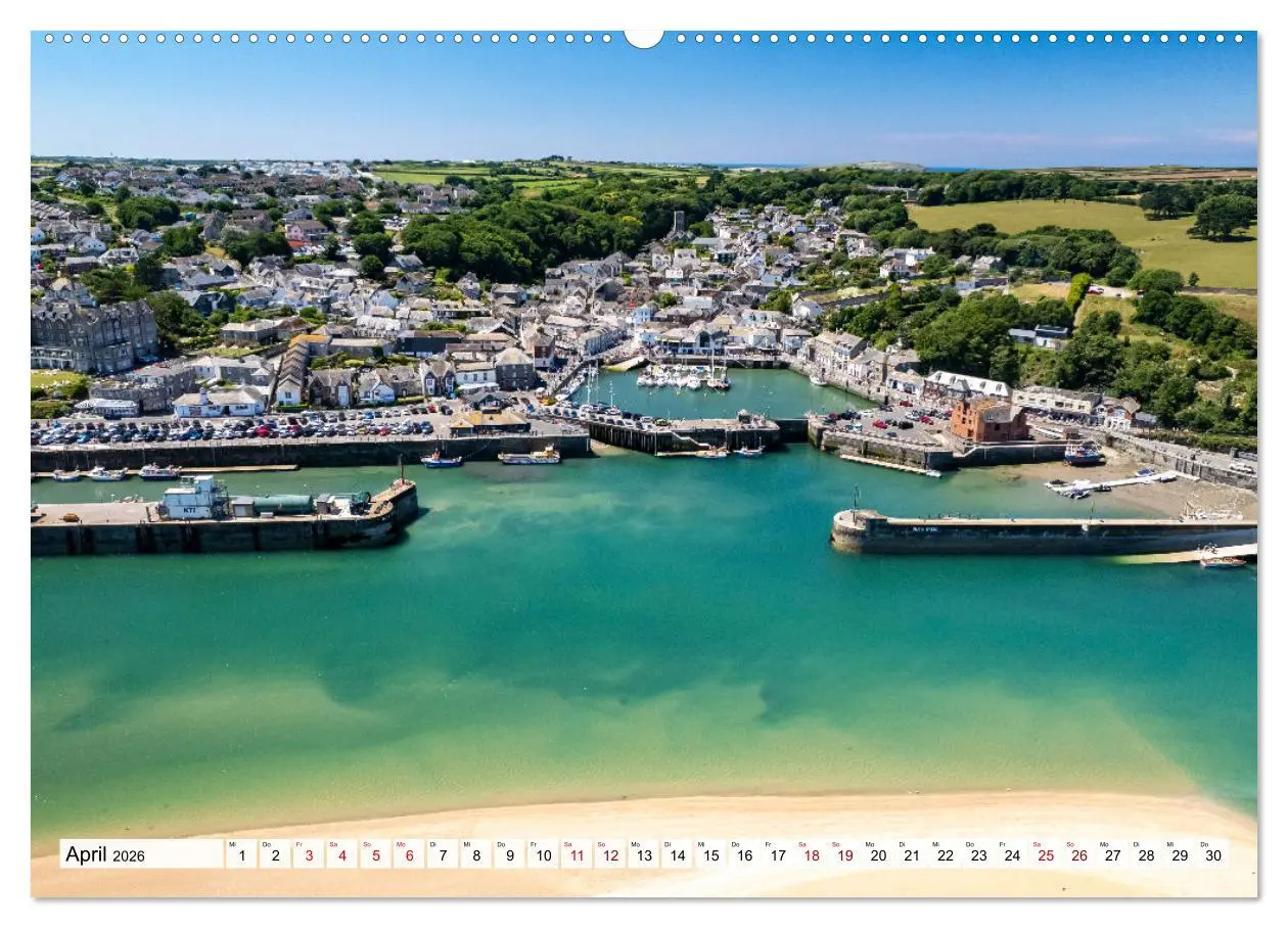 Bild: 9783457466421 | Vereinigtes Königreich - Cornwall (Wandkalender 2026 DIN A2 quer),...