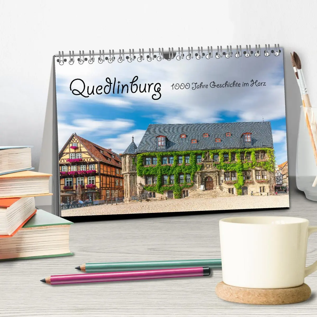 Bild: 9783457776421 | Quedlinburg - 1000 Jahre Geschichte im Harz (Tischkalender 2026 DIN...