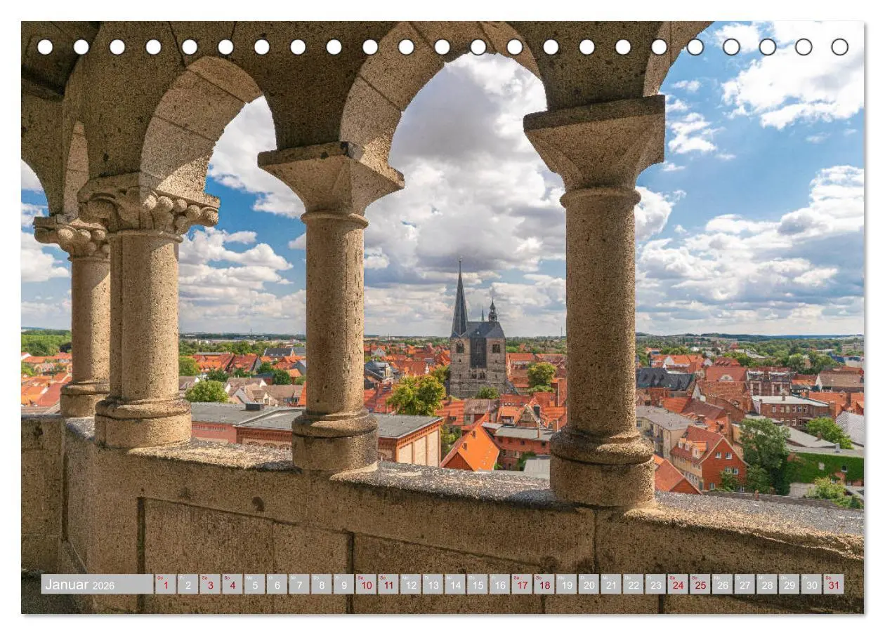 Bild: 9783457776421 | Quedlinburg - 1000 Jahre Geschichte im Harz (Tischkalender 2026 DIN...