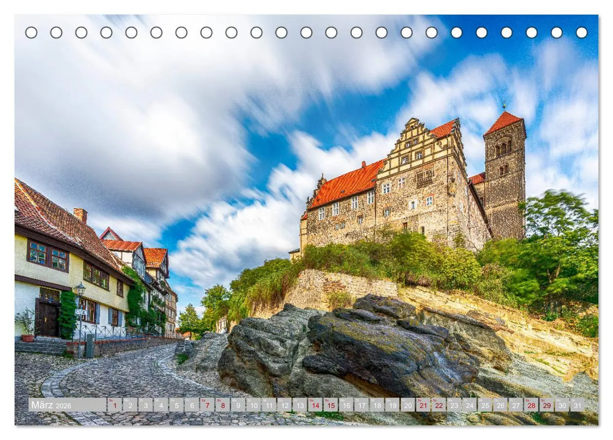 Bild: 9783457776421 | Quedlinburg - 1000 Jahre Geschichte im Harz (Tischkalender 2026 DIN...