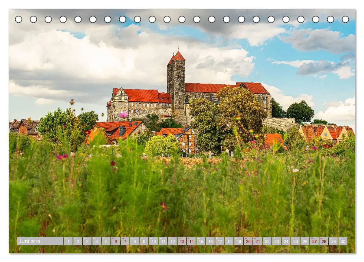 Bild: 9783457776421 | Quedlinburg - 1000 Jahre Geschichte im Harz (Tischkalender 2026 DIN...