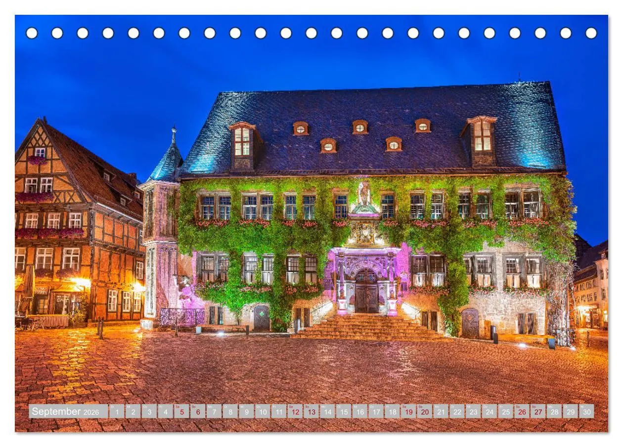 Bild: 9783457776421 | Quedlinburg - 1000 Jahre Geschichte im Harz (Tischkalender 2026 DIN...