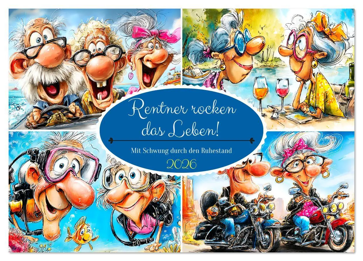 Cover: 9783516626421 | Rentner rocken das Leben! Mit Schwung durch den Ruhestand...