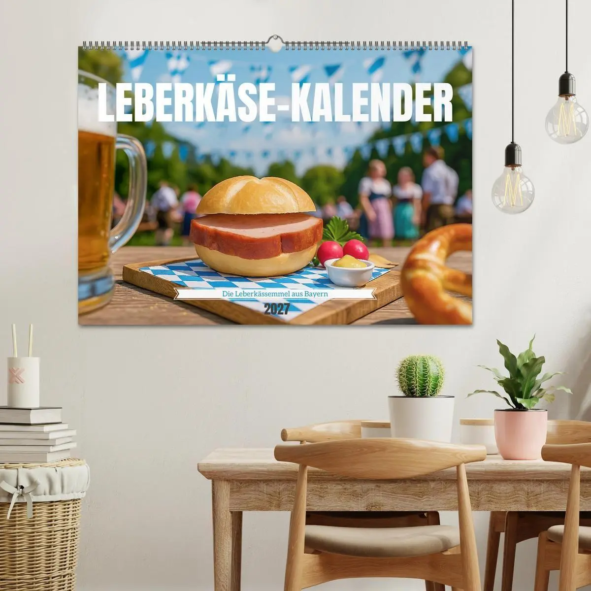 Bild: 9783516866421 | Leberkäse-Kalender - Die Leberkässemmel aus Bayern (Wandkalender...