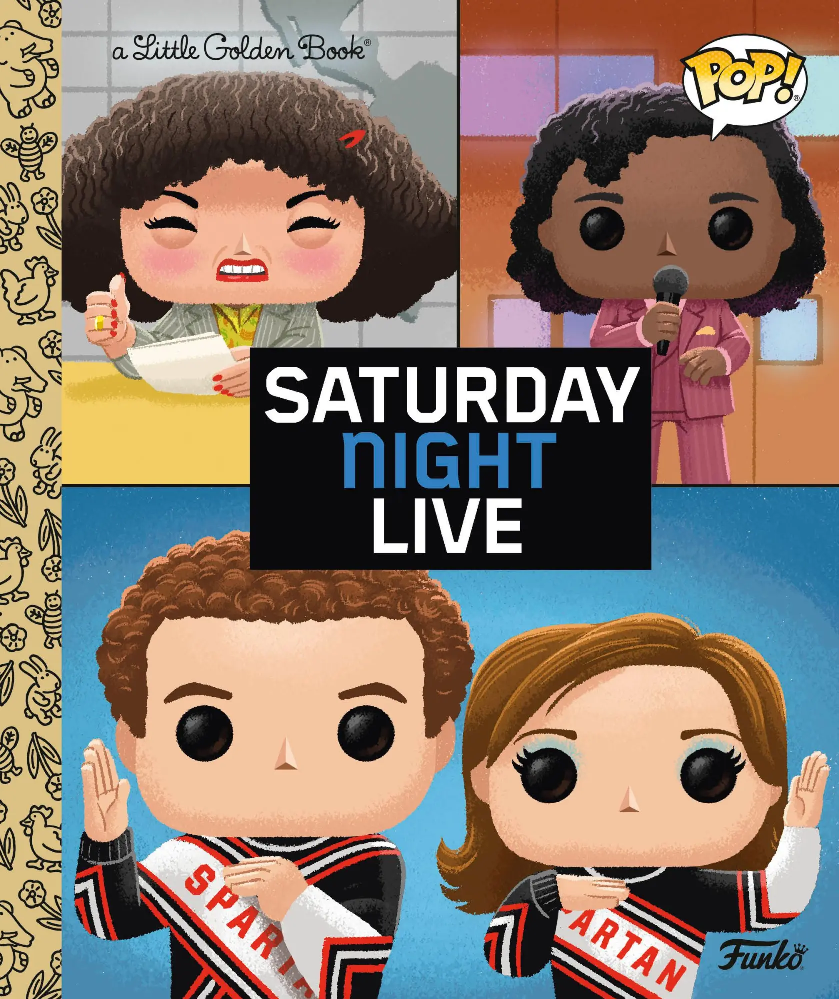 Cover: 9780593906521 | Saturday Night Live Little Golden Book (Funko Pop!) | David Croatto