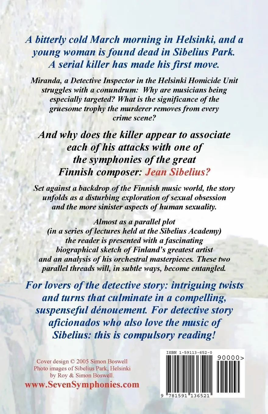 Rückseite: 9781591136521 | THE SEVEN SYMPHONIES | A Finnish Murder Mystery | Simon Boswell | Buch