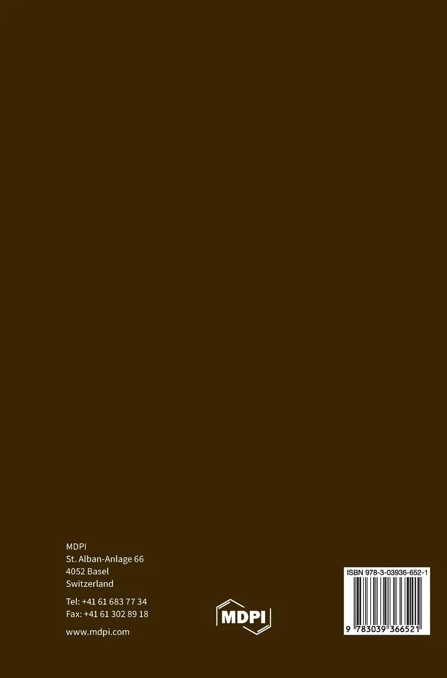 Rückseite: 9783039366521 | Atomic Layer Deposition | Buch | Gebunden | Englisch | 2020 | MDPI AG