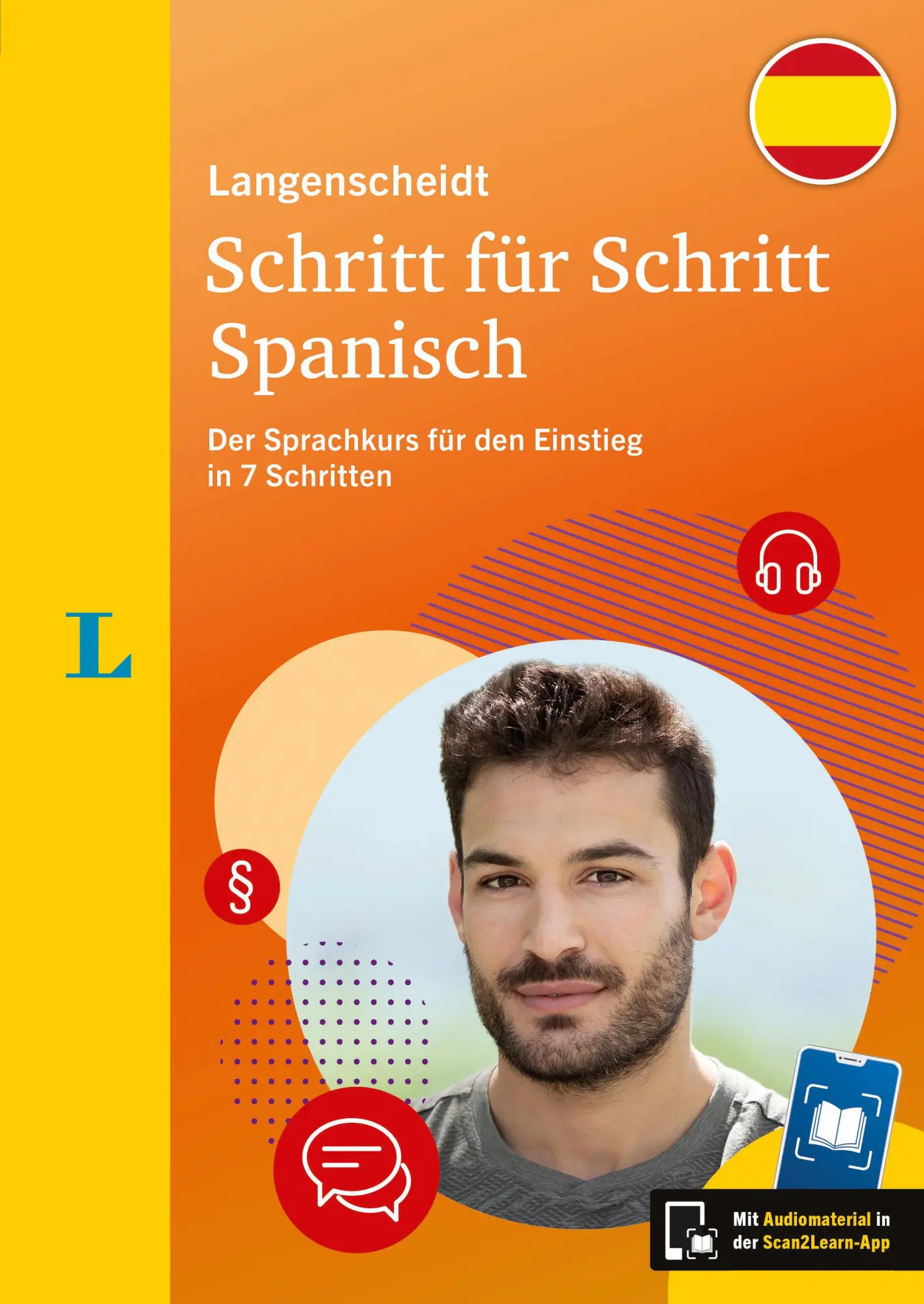 Cover: 9783125636521 | Langenscheidt Schritt für Schritt Spanisch | Taschenbuch | 304 S.