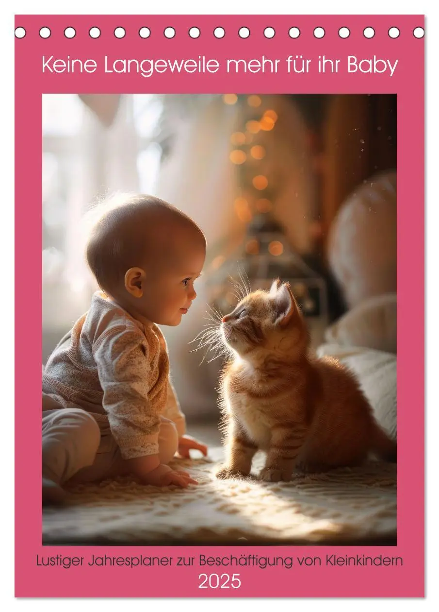 Cover: 9783457146521 | Keine Langeweile mehr für ihr Baby (Tischkalender 2025 DIN A5...