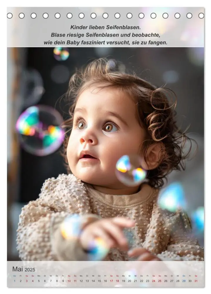 Bild: 9783457146521 | Keine Langeweile mehr für ihr Baby (Tischkalender 2025 DIN A5...