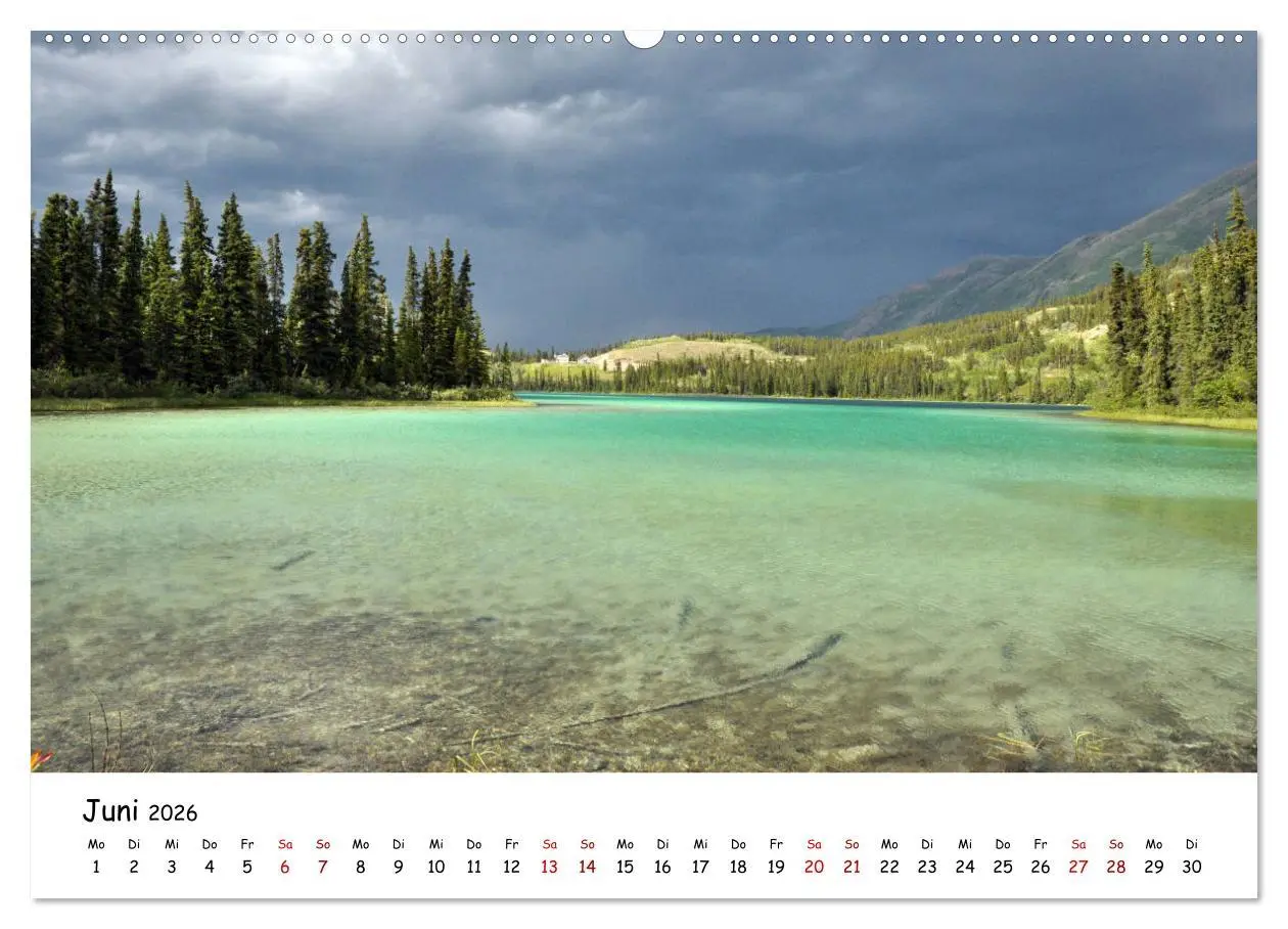 Bild: 9783457906521 | Unendlichkeit in Alaska und Yukon (Wandkalender 2026 DIN A2 quer),...