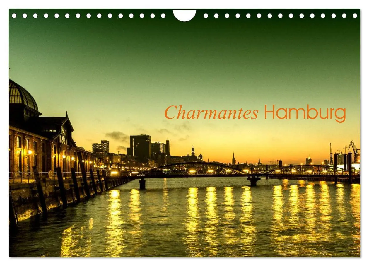 Cover: 9783516096521 | Charmantes Hamburg (Wandkalender 2026 DIN A4 quer), CALVENDO...