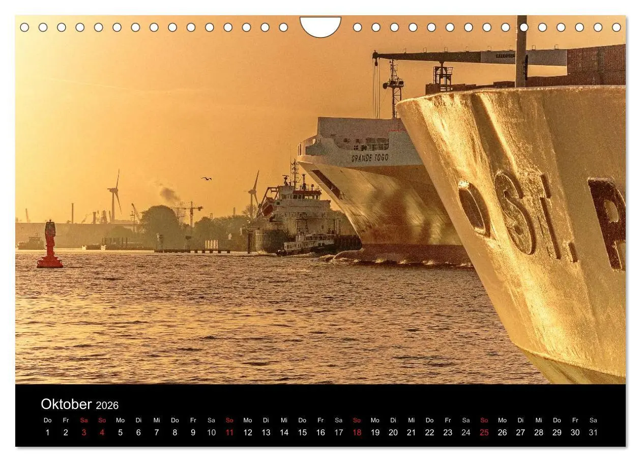 Bild: 9783516096521 | Charmantes Hamburg (Wandkalender 2026 DIN A4 quer), CALVENDO...