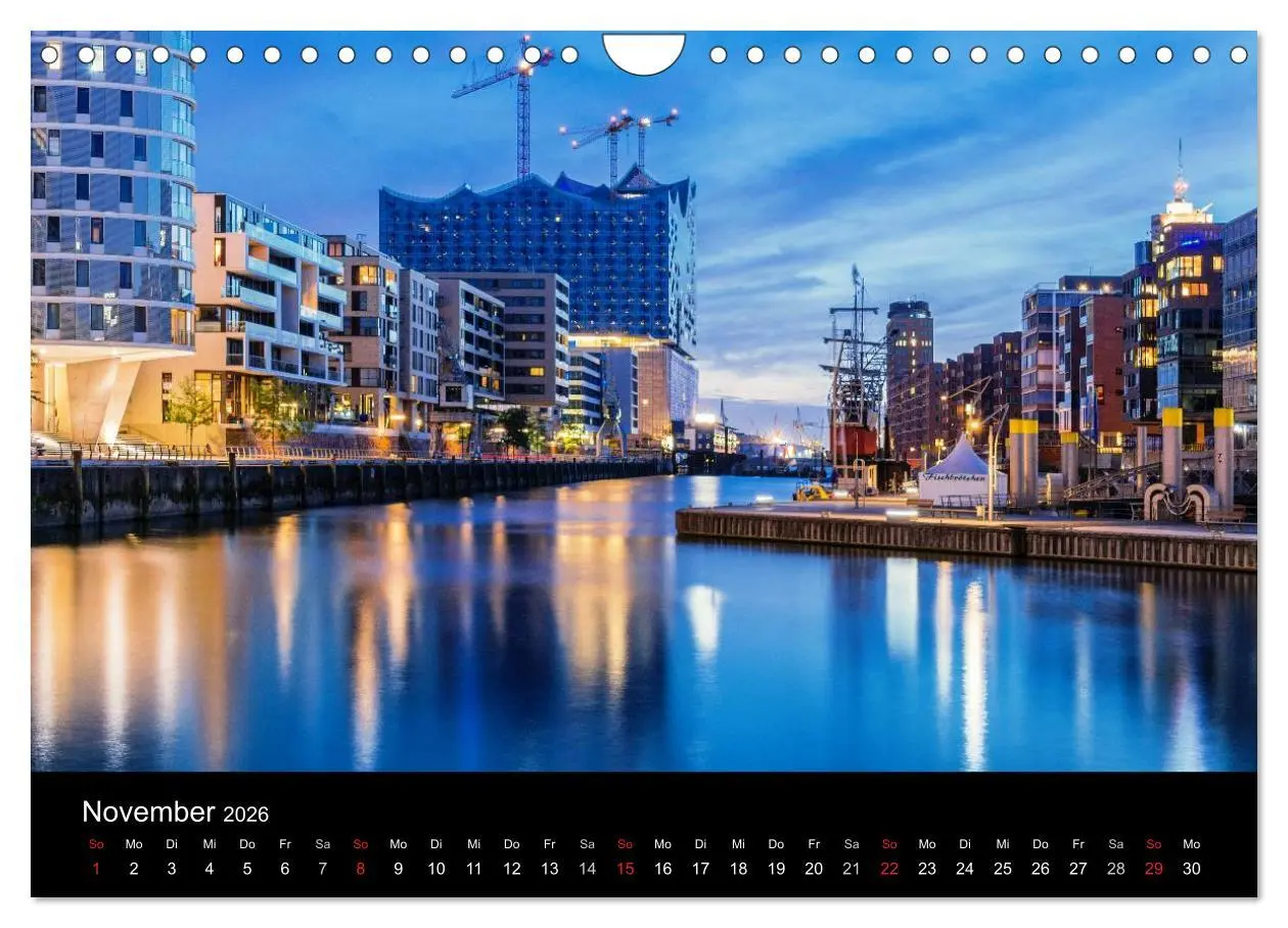 Bild: 9783516096521 | Charmantes Hamburg (Wandkalender 2026 DIN A4 quer), CALVENDO...