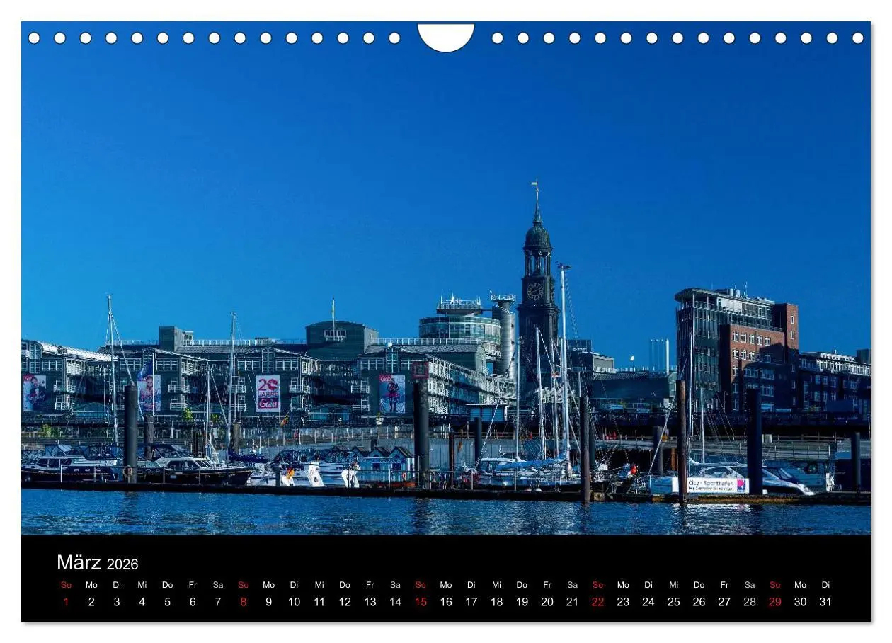 Bild: 9783516096521 | Charmantes Hamburg (Wandkalender 2026 DIN A4 quer), CALVENDO...