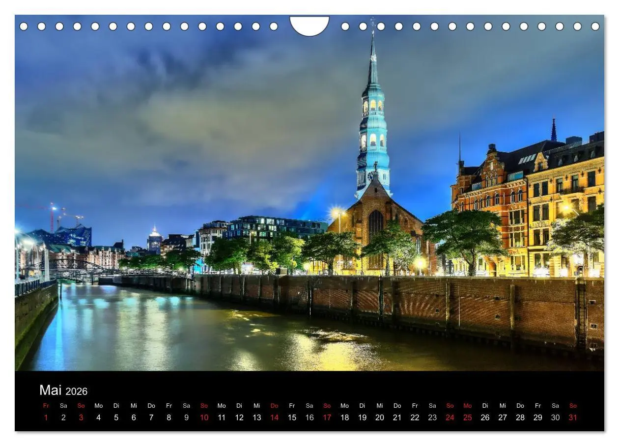 Bild: 9783516096521 | Charmantes Hamburg (Wandkalender 2026 DIN A4 quer), CALVENDO...