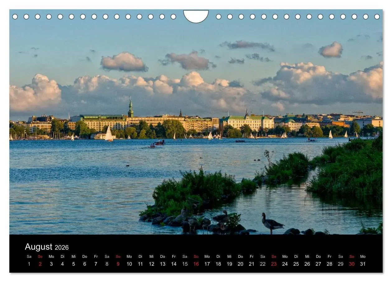 Bild: 9783516096521 | Charmantes Hamburg (Wandkalender 2026 DIN A4 quer), CALVENDO...