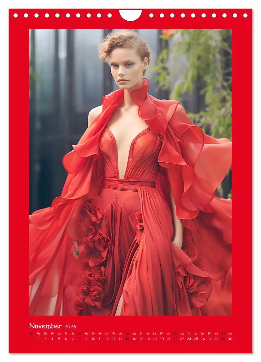 Bild: 9783516306521 | Fashion Show. Zeitlose Haute Coutour (Wandkalender 2026 DIN A4...