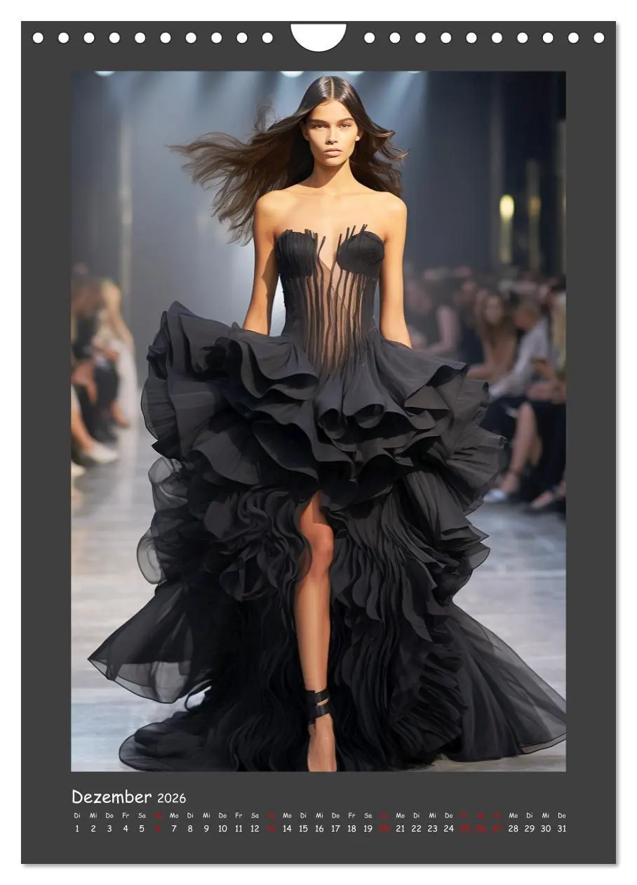 Bild: 9783516306521 | Fashion Show. Zeitlose Haute Coutour (Wandkalender 2026 DIN A4...