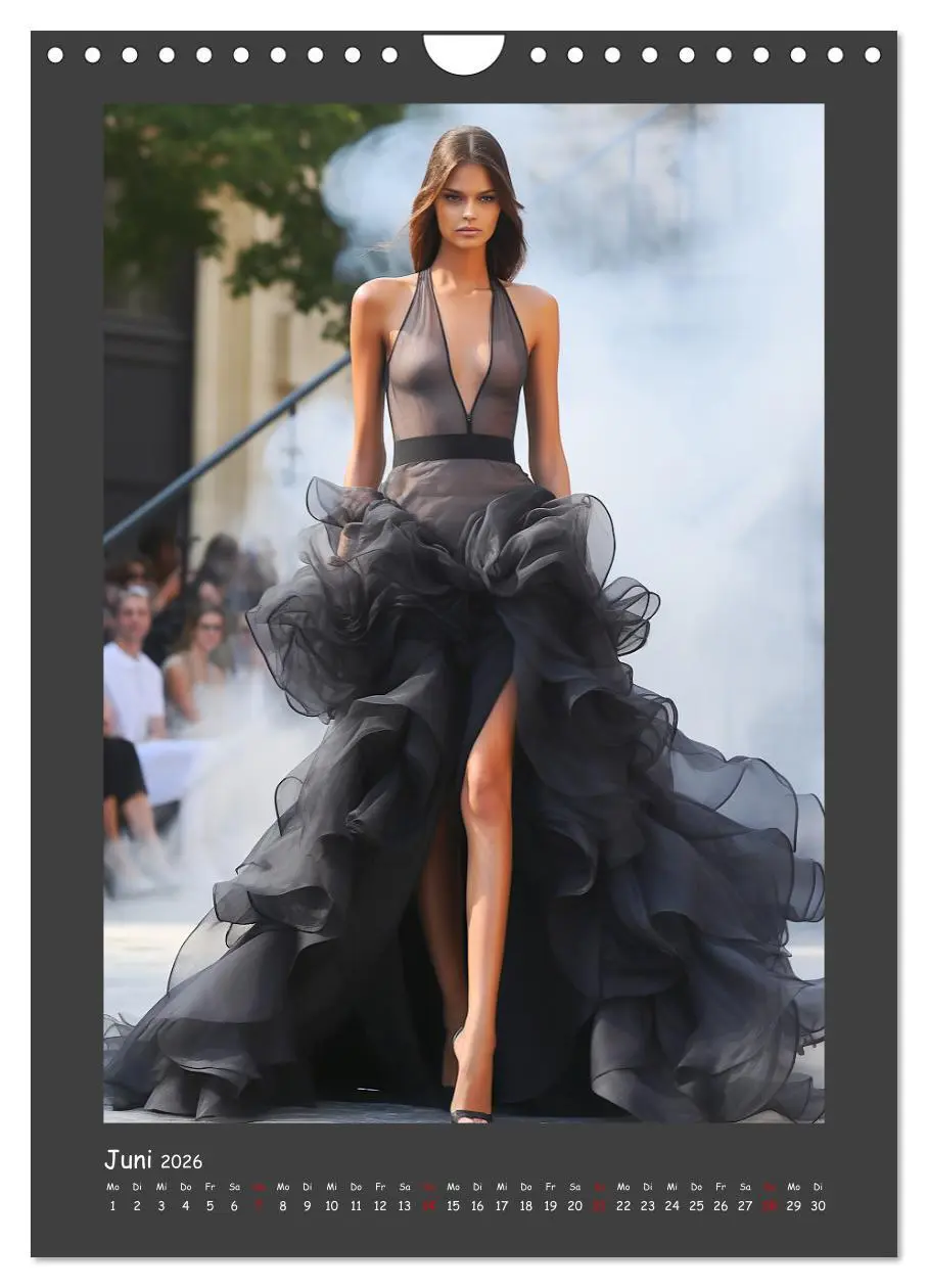 Bild: 9783516306521 | Fashion Show. Zeitlose Haute Coutour (Wandkalender 2026 DIN A4...