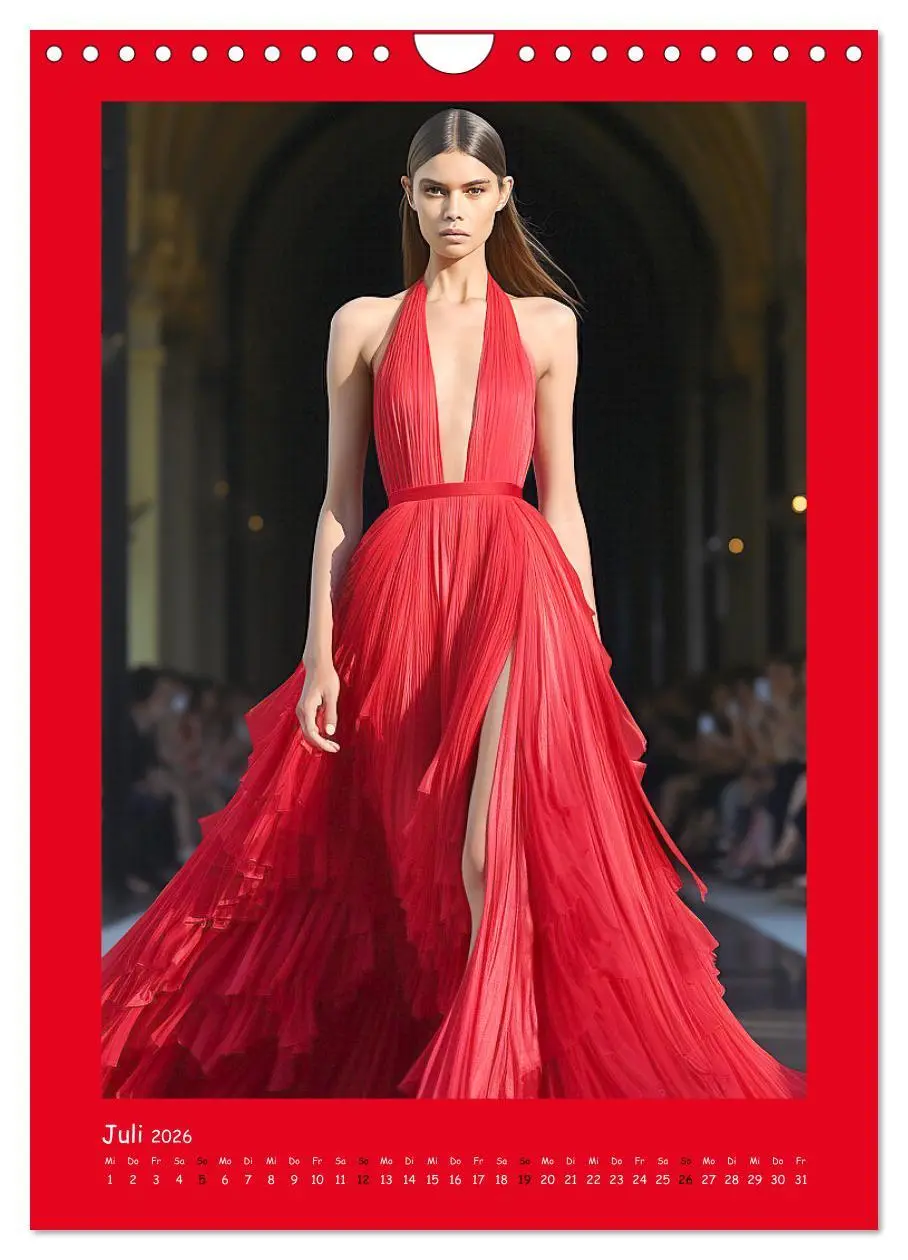 Bild: 9783516306521 | Fashion Show. Zeitlose Haute Coutour (Wandkalender 2026 DIN A4...