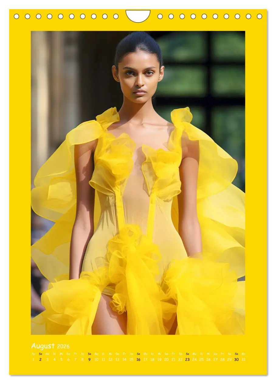 Bild: 9783516306521 | Fashion Show. Zeitlose Haute Coutour (Wandkalender 2026 DIN A4...