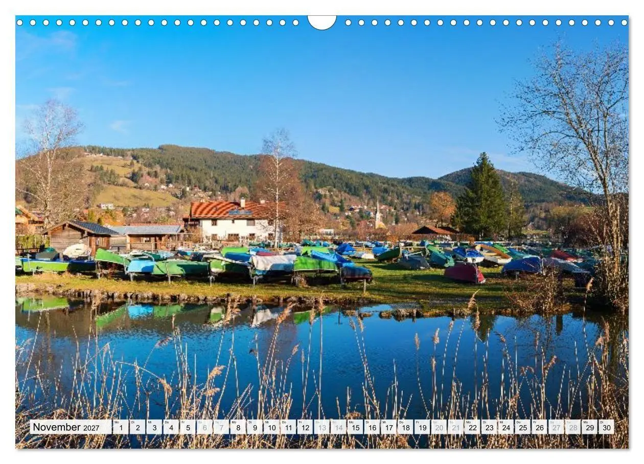Bild: 9783516786521 | Schliersee-Idylle (Wandkalender 2027 DIN A3 quer), CALVENDO...
