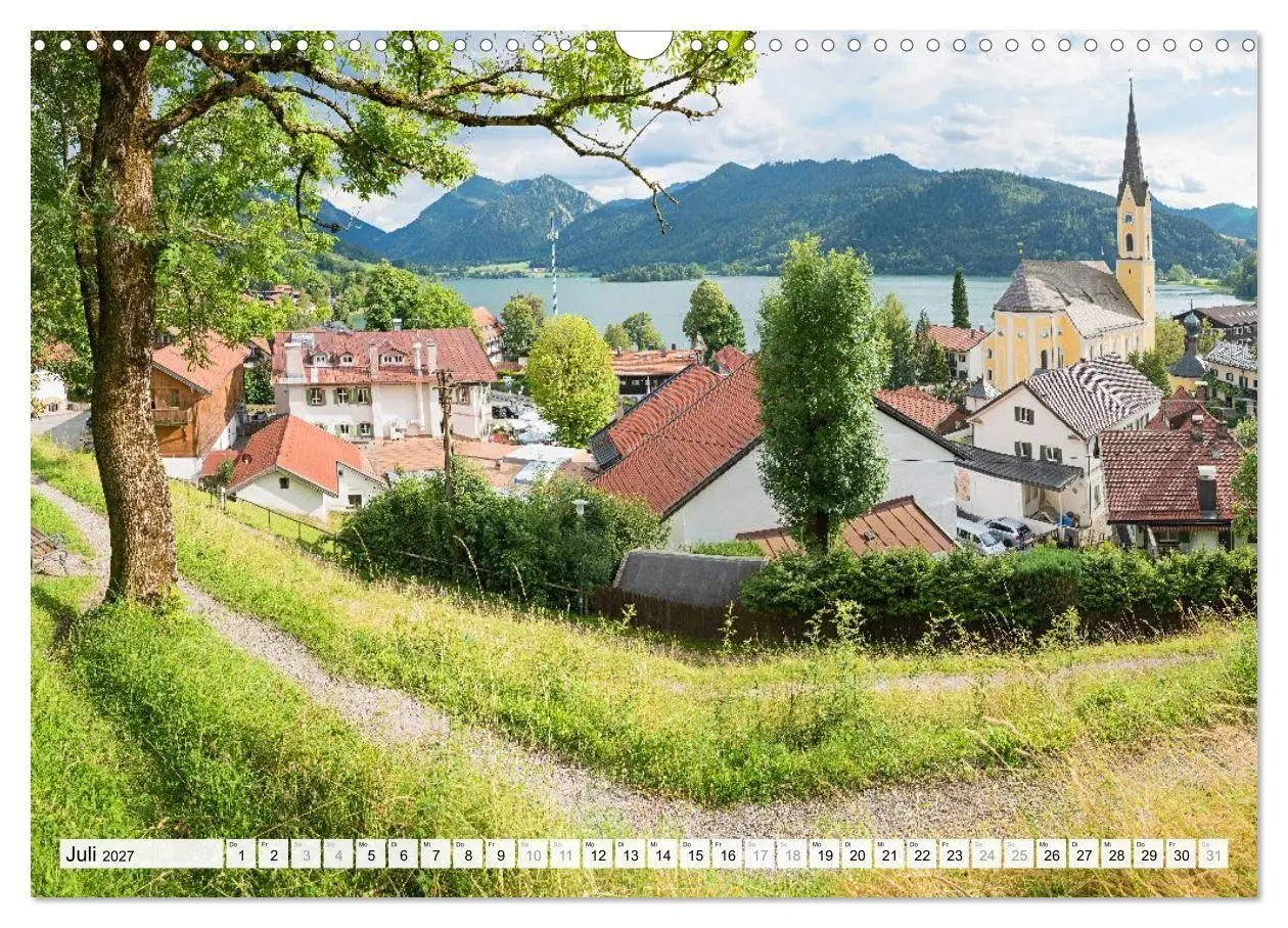 Bild: 9783516786521 | Schliersee-Idylle (Wandkalender 2027 DIN A3 quer), CALVENDO...