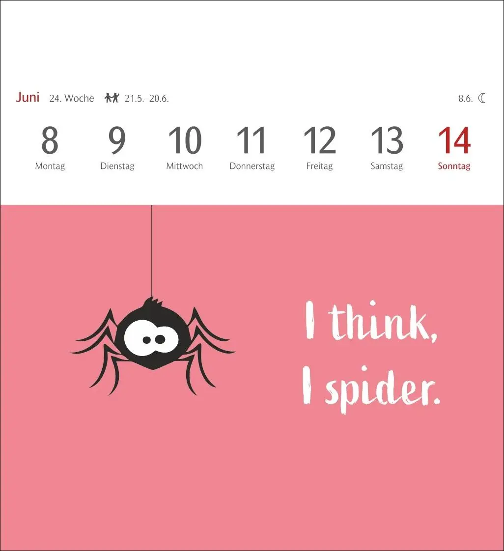 Bild: 9783840036521 | Now I know how the rabbit runs Postkartenkalender 2026 - 53...