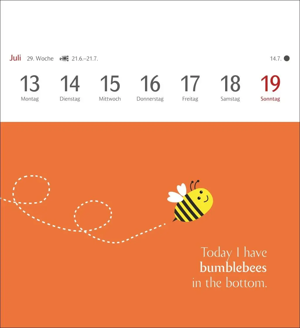 Bild: 9783840036521 | Now I know how the rabbit runs Postkartenkalender 2026 - 53...