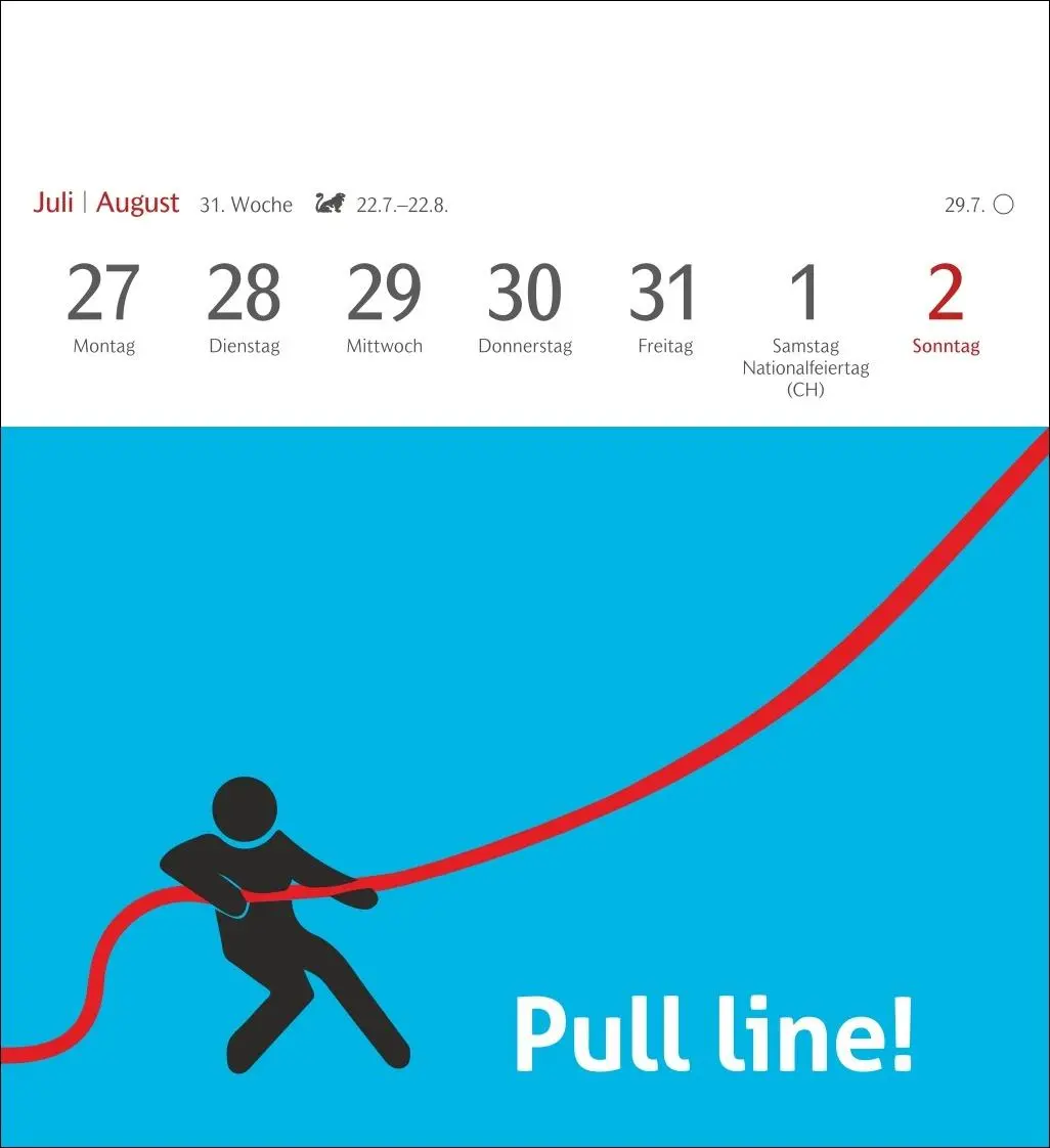 Bild: 9783840036521 | Now I know how the rabbit runs Postkartenkalender 2026 - 53...