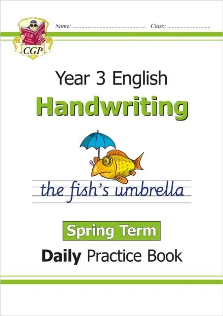 Cover: 9781789086621 | KS2 Handwriting Year 3 Daily Practice Book: Spring Term | Cgp Books