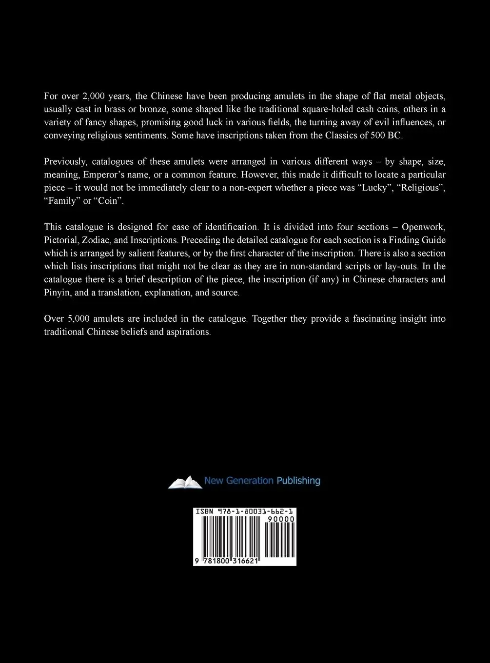 Rückseite: 9781800316621 | Cast Chinese Amulets | David Hartill | Buch | Gebunden | Englisch