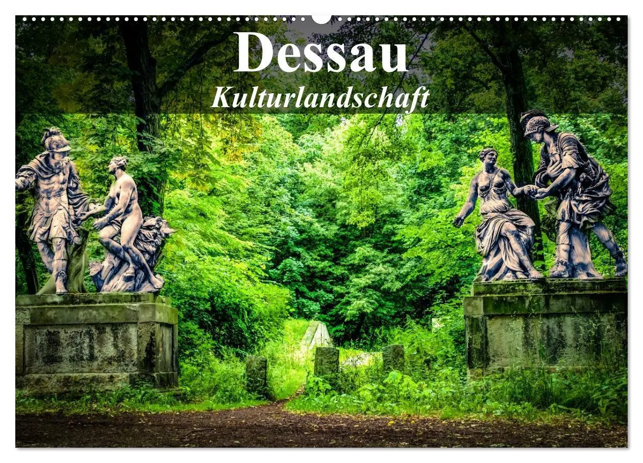 Cover: 9783516086621 | Dessau - Kulturlandschaft (Wandkalender 2026 DIN A2 quer), CALVENDO...