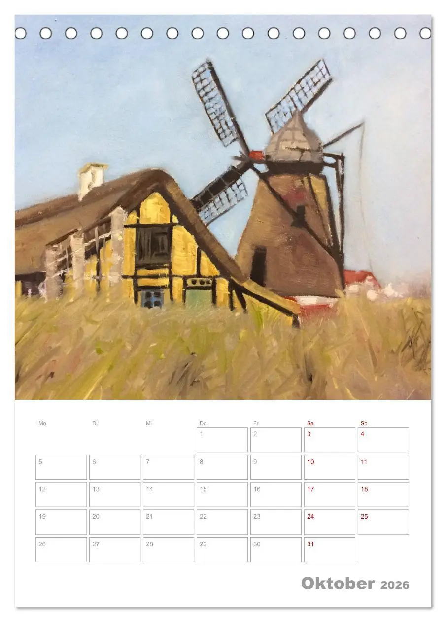 Bild: 9783516396621 | Malerisches Skagen (Tischkalender 2026 DIN A5 hoch), CALVENDO...