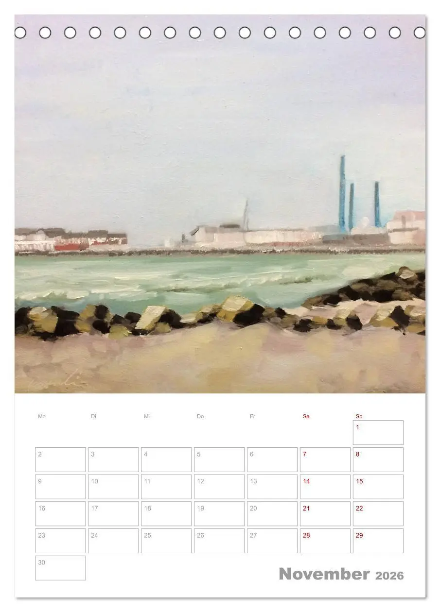 Bild: 9783516396621 | Malerisches Skagen (Tischkalender 2026 DIN A5 hoch), CALVENDO...